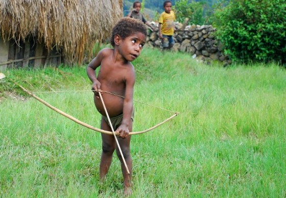 papua - maluch wojownik