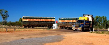 Road train w Australii