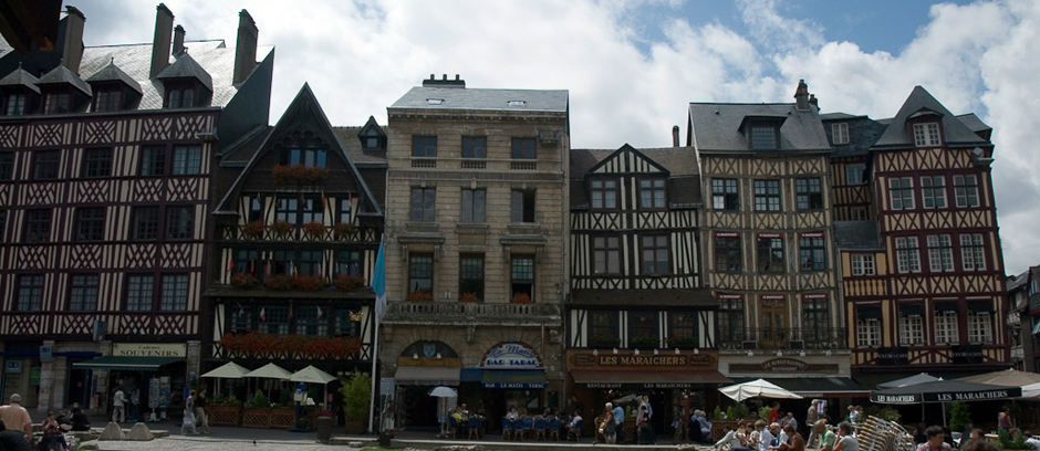 Rouen we Francji