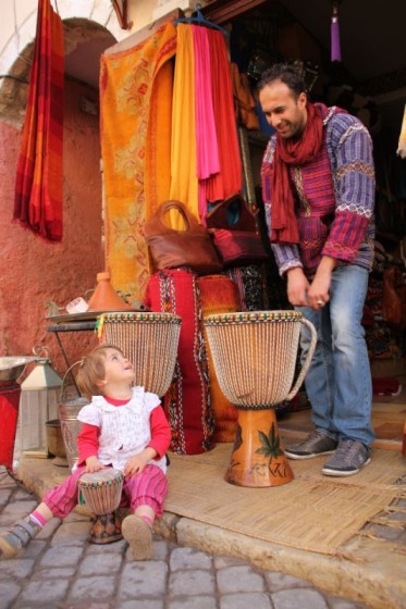 djembe w Maroko