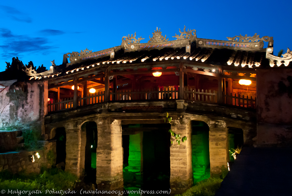 Japoński most w Hoi An