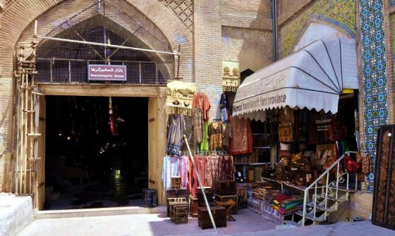 Iran, bazar w Shiraz