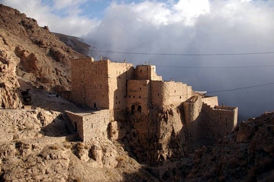 Klasztor Deir Mar Musa w Syrii