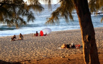 plażę na Reunion