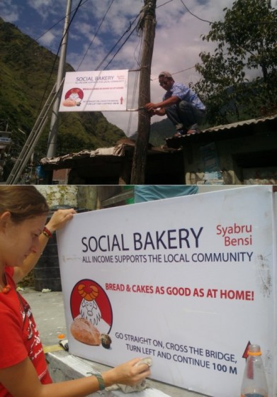 Piekarnia w Nepalu