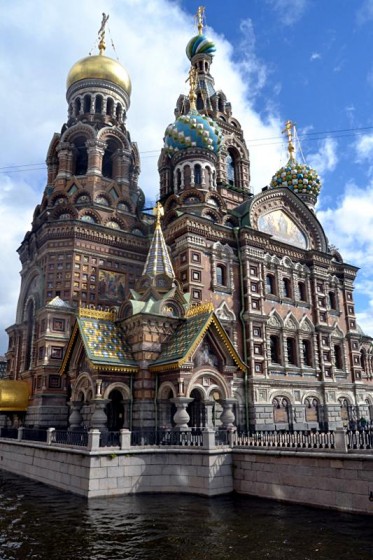 Zabytki Sankt Petersburga - cerkiew na Krwi