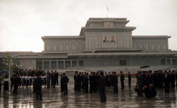 Mauzoleum Kim Ir Sena i Kim Dzong Ila - zdjęcia z Korei Północnej