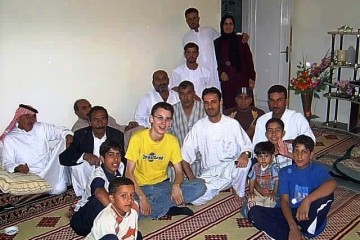 Tradycyjna muzułmanska rodzina z Syrii. (Fot. Mateusz Stachniuk)