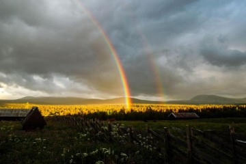 Konna podróż przez Norwegię. Tęcza na końcu trasy