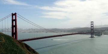 Podróż przez USA. Most Golden Gate