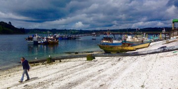 Chioe. Port w Dalcahue