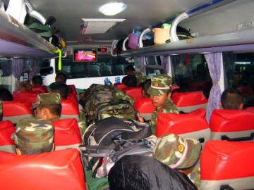 Podróż autobusem przez Chiny