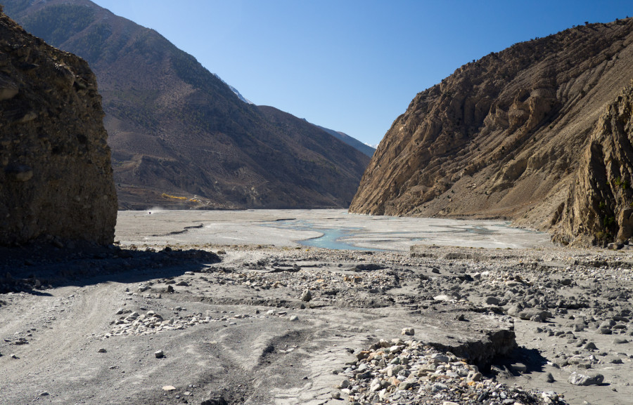 Wąwóz Kali Gandaki.