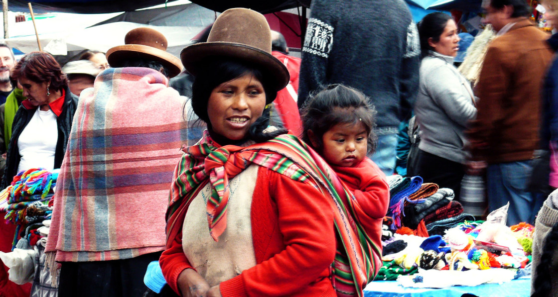 Cuzco w Peru - kobieta