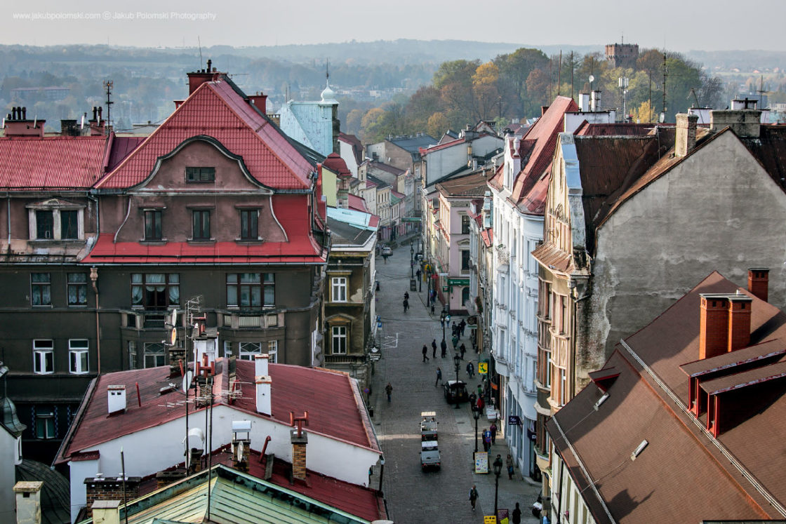 Cieszyn, dron, foto